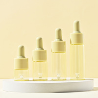 Astinlash 5ml à 20ml Flacon compte-gouttes en verre Macaron Color Series Flacon compte-gouttes d'huile essentielle Épaule plate en stock