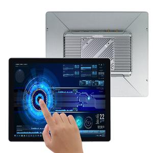 LIMYEE 12.1 17 인치 알루미늄 산업용 모든 PC 팬리스 패널 PC J1900 J4125 i3 i5 i7 <span class=keywords><strong>CPU</strong></span> 터치 스크린 산업용 PC - Product Image 2