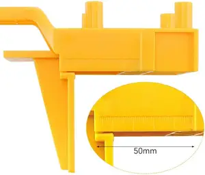 뜨거운 판매 나무 Doweling 지그 ABS 플라스틱 휴대용 포켓 구멍 지그 시스템 6/8/10mm 드릴 비트 구멍 펀처 목공