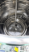 Machine de fabrication de parfum avec agitateur en acier inoxydable SUS316L, 220V, capacité 500L, équipement de mélange et de congélation à température constante