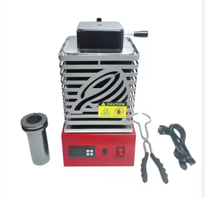 Four à induction compact de 3 kg pour la fusion du cuivre, du fer et des bijoux, avec composant moteur central - Product Image 1