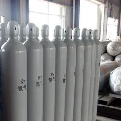 Nhà sản xuất giá 99.999% độ tinh khiết cao Krypton gas 5N lớp KR gas trong 40L 50L 15mpa Xi lanh khí - Product Image 6