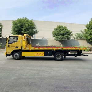 Camión de Remolque de Plataforma Plana Foton Ollin 4x2, Camión de Rescate con Plataforma Deslizante de 3 y 5 Toneladas - Product Image 6