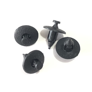 Auto Plastic <b>Clip</b> 8mm Fastener For <b>Bumper</b> Fender Grille Repair Replacement - Product Image 1
