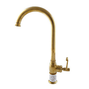 Grifo de Cocina Monomando Estilo Antiguo, 2.0-2.9 gal/m, Válvula de Cerámica, Rotación de 360 Grados, Montaje en Encimera, Diseño Europeo - Product Image 4