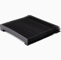 Usine vente directe ignifuge tissu en Nylon ignifuge Machine-outil Rail de guidage accordéon soufflet Protection couverture