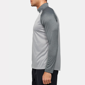 Hommes grande taille solide été impression numérique écologique respirant poche pull sweat-shirt décontracté - Product Image 4