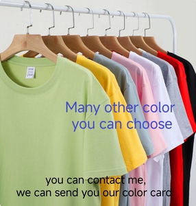 T-shirt en coton écologique de couleur unie décontracté respirant de haute qualité T-shirt recyclé personnalisé pour les femmes - Product Image 5