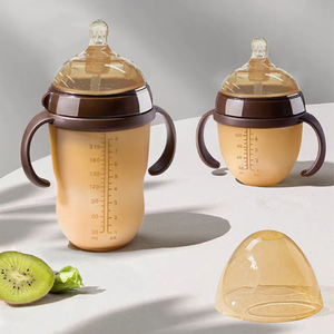 Promotion <span class=keywords><strong>Biberon</strong></span> <span class=keywords><strong>Anti</strong></span>-<span class=keywords><strong>Colique</strong></span> de Haute Qualité Sans BPA en Silicone de Qualité Alimentaire à Col Large pour Nouveau-Né - Product Image 3