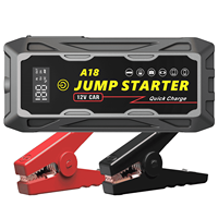 Démarreur de batterie de voiture 3000A de crête 20000mAh, chargeur rapide, câbles de démarrage 12V pour camion, moto, moteurs essence 8.0L et diesel 6.0L