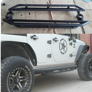 Marchepieds latéraux Lantsun J47 pour Jeep Wrangler JK 2007-2017 4 portes, barres latérales, accessoires extérieurs pour voiture - Product Image 5