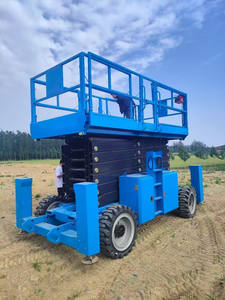 Piattaforma di Lavoro Aerea Elettrica a Forbice su Ruote da 6m, Capace di Decollo e Atterraggio Verticale e di Mobilità, Sollevamento a Forbice - Product Image 3