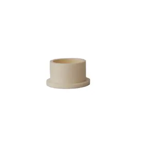 Ad alta temperatura resistenza all'usura 99% allumina ceramica flangia tubo boccola anello