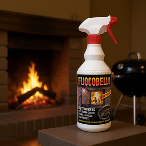 Limpiador de vidrio para chimeneas Fuocobello 750 ml para rejillas de chimenea y barbacoas - Product Image 2