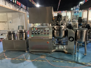 Máy Làm Kem Đánh Răng Máy Hút Chân Không, Dây Chuyền Sản Xuất Kem Đánh Răng Thiết Bị Làm Nhũ Tương Cao Cắt Homogenizer - Product Image 2