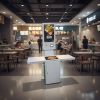 Terminal d'affichage publicitaire interactif avec écran tactile Android Windows, borne de paiement automatique, kiosque d'information interactif, modèle S22 1