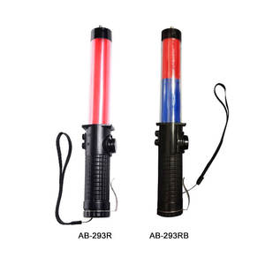 CITICITY Baguette de signalisation magnétique à LED rouge avec marteau de sécurité, bâton lumineux clignotant pour la circulation, multifonction - Product Image 2