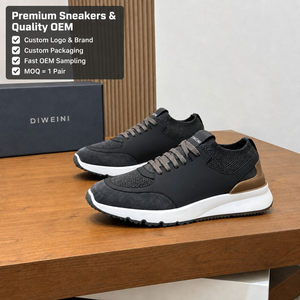 Nouvelles Baskets de Luxe Noires de Créateur pour Hommes et Femmes – Chaussures de Marche en Maille Respirante de Haute Qualité avec Plateforme – Zapatillas Chaussures - Product Image 1