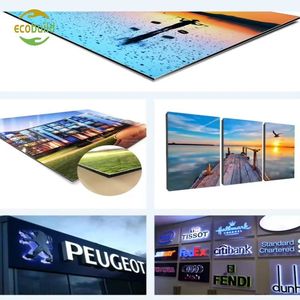 Impresión Digital UV, Lámina ACP de 3MM 4MM, Panel Compuesto de Aluminio con Impresión de Logotipo, Marca y Foto Personalizada para Letreros - Product Image 5
