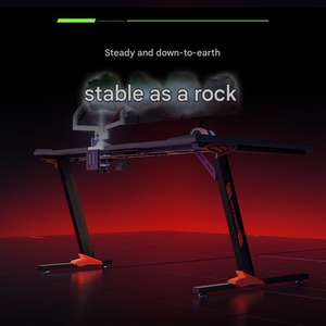 Muebles de Oficina Personalizados al por Mayor, <span class=keywords><strong>Mesa</strong></span> de Juego para Computadora Negra, <span class=keywords><strong>Mesa</strong></span> de Juego para Computadora RGB para Deportes Electrónicos con Soporte para Vasos - Product Image 3