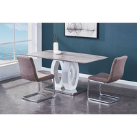 Ensemble de chaises de Designer en bois et métal, 6 places, style moderne, couleur unie, pour Restaurant, hôtel