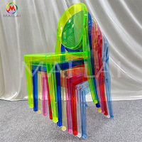 Chaise Enfant en Résine Acrylique Transparente Effet Cristal pour Mariages et Événements – Vente en Gros Direct Usine – Chaises Fantôme en Plastique pour Banquets