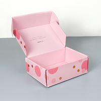 Boîte d'expédition mensuelle personnalisée pour emballages de beauté féminins, avec logo sur mesure, en papier blanc, pour maquillage et cosmétiques, par une start-up féminine