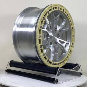 Jantes Beadlock Polies Miroir Forgées Usinées CNC 18-30 pouces 6x135 pour F150 Raptor, Jantes de Camion Tout-Terrain Performance Personnalisées - Product Image 1