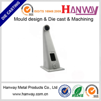 Servicio de Personalización de Carcasas Impermeables de Aleación de Aluminio Fundido a Presión, Carcasa Antiexplosión para Cámara CCTV Tipo Bala, Marca Hanway OEM