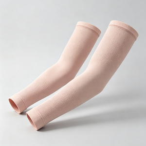 Customizable Low-friction PC Gaming <b>Compression</b> Sleeve Pink Colored Esports Gaming Arm Sleeves for Gamers - Product Image 1