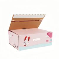 Carton Ondulé Haut de Gamme Personnalisé avec Logo, d'Expédition Auto-Adhésif Recyclé pour Soins de la Peau, Vernis à Ongles, Avantage UV pour Cadeaux