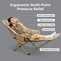 Repose-pieds détachable 2-en-1 avec poche latérale portable, pliable, disponible en version OEM, avec fermeture éclair, cadre en acier compact et pliable, résistant aux UV