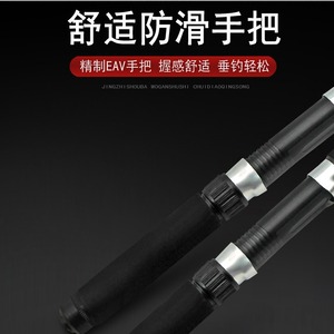 Telescopic Fishing Rod 2 Meter Medium Fast Action For Bass Lure Rod Reservoir Pond Use SIC Guides - Product Image 5