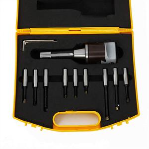 رؤوس حفر خشنة F1 مقاس 12 مم، طقم من 9 قطع مع ساق حفر BT/NT/<span class=keywords><strong>R8</strong></span>/MT، مجموعات حفر F1 <span class=keywords><strong>R8</strong></span> مقاس 12 مم، ملحقات أدوات الآلات - Product Image 3