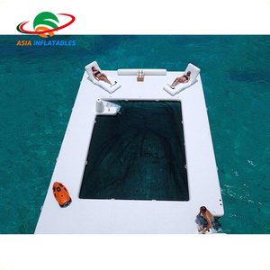 <span class=keywords><strong>Piscina</strong></span> inflable <span class=keywords><strong>gigante</strong></span> de Medusa, protección flotante, con red para yate - Product Image 1