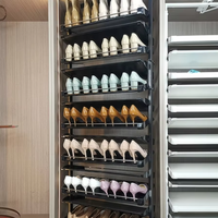 Rak Sepatu UZIA-10-10.7, Lemari Rak Sepatu, Organizer Rak Sepatu, Rak Sepatu Putar, Perabot Rumah Tangga, Produsen Profesional, OEM