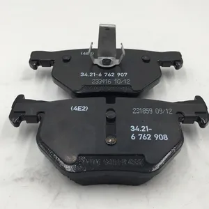 E46 E66 Set Bantalan Rem Belakang BMW, Bantalan Rem Belakang untuk BMW E60 525i 34216763043 34216763044