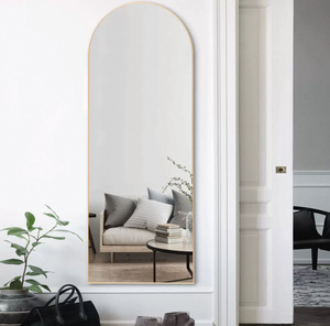 <span class=keywords><strong>Très</strong></span> populaire Grande Arche Vintage Dorée avec Cadre en Métal Dressing de Salle de Bain Pleine Longueur <span class=keywords><strong>Miroir</strong></span> <span class=keywords><strong>Mural</strong></span> Long Debout <span class=keywords><strong>Miroir</strong></span> de Maquillage - Product Image 6