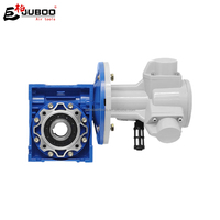 Installation de personnalisation JUBOO Moteur pneumatique à bride ronde antidéflagrant Moteur pneumatique à piston haute vitesse 1/3HP