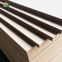 MDF Levha 9mm 11mm 12mm 14mm Ham Orta Yoğunluklu Fiber Levha İnşaat ve Yapı Projeleri için