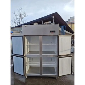 Réfrigérateur de taille standard à double porte, réfrigérateurs côte à côte, congélateur américain RVE, RVF, RVD, réfrigérateur commercial en acier inoxydable - Product Image 6