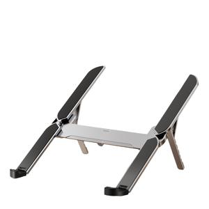 Support pour ordinateur portable en alliage d'aluminium, réglable en hauteur sur 6 niveaux, support ergonomique léger, support pliable triangulaire stable - Product Image 1