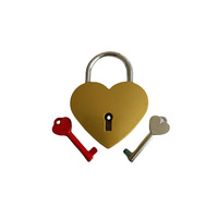 Vente d'usine : Cadenas en métal en forme de cœur, motif cœur d'amour