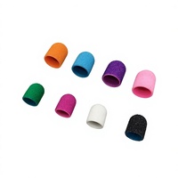 Capsules de ponçage personnalisées en gros pour pédicure, capsules de ponçage professionnelles pour le retrait et le façonnage des gels, accessoires de ponceuse à ongles multi-grains