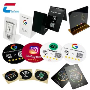 Whosale Boost kinh doanh đánh giá thẻ tap xã hội kiểm soát truy cập Đen thẻ đánh giá <span class=keywords><strong>Google</strong></span> NFC - Product Image 6