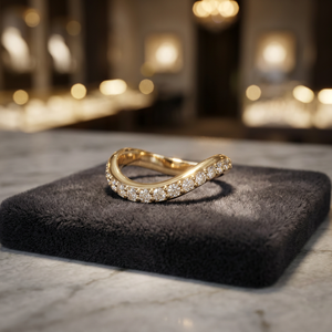 Anillos de Compromiso y Boda de Plata de Ley 925 para Mujer, con Moissanita de Corte Redondo, Estilo Vintage, Elegante y con Engaste de Garras, 3g - Product Image 3
