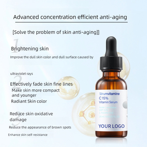 Proveedor de China, producto ordinario para el cuidado de la piel, suero blanqueador Facial antiarrugas con vitamina C - Product Image 3