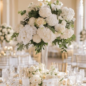 Boule <span class=keywords><strong>de</strong></span> fleur en soie artificielle <span class=keywords><strong>de</strong></span> Style moderne <span class=keywords><strong>de</strong></span> haute qualité grande pièce maîtresse <span class=keywords><strong>de</strong></span> mariage et approvisionnement <span class=keywords><strong>de</strong></span> décoration <span class=keywords><strong>de</strong></span> fête - Product Image 5