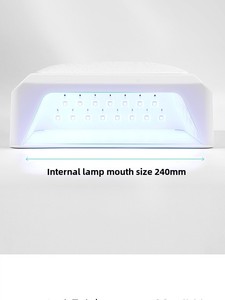 LUGX Productos y Equipos de Manicura Portátiles, Lámpara UV 365+405nm, Lámpara LED UV para Uñas, Fábrica Profesional Oly, Gran Espacio - Product Image 2