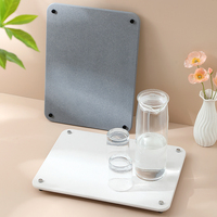 Tapis de séchage de vaisselle rectangulaire classique en diatomite écologique, taille personnalisée, séchage rapide, pour comptoir de cuisine domestique